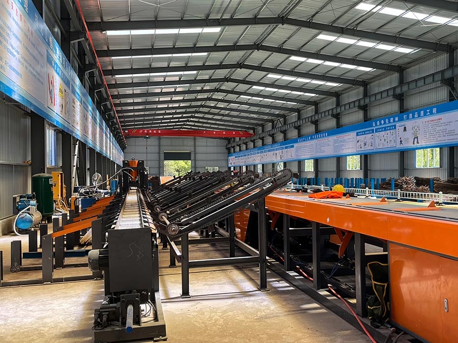 數(shù)控鋼筋剪切生產線